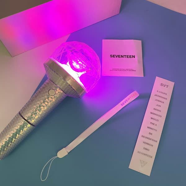Seventeen Lightstick Bluetooth Telefonstyret Version 2 Koncert Lysstav Fans Gave