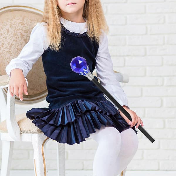 Foregive Leg Dronning Scepter Tryllestav Halloween Rekvisitter Dejlige Formede Stave til Børnefest