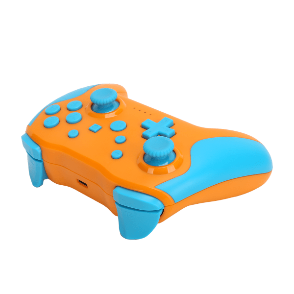 Trådlös Bluetooth spelkontroller 6-axlig Dual Vibration Gamepad-tillbehör för Switch-W