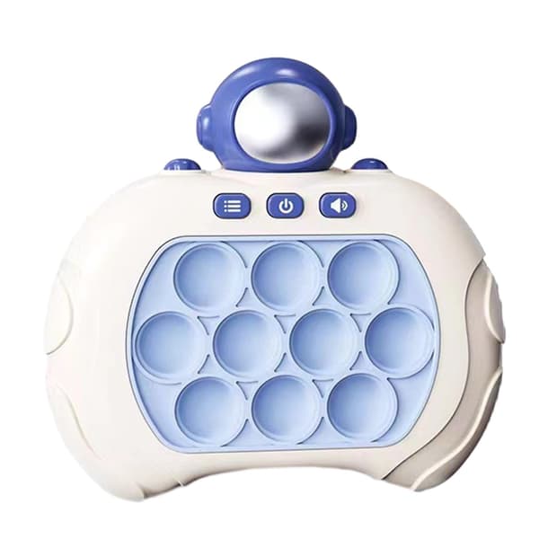 Lomme-spil til børn Push Bubble Game Machine med lys og lyd Bærbart Quick Press Bubble Game Legetøj Bunny