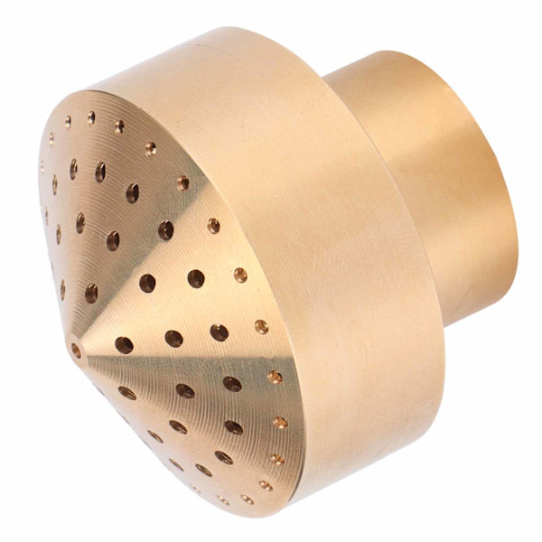 Naaraslangallinen messinkinen suihkupää suihkulähteelle maisema-arkkitehtuuriin DecorG3/4 25mm