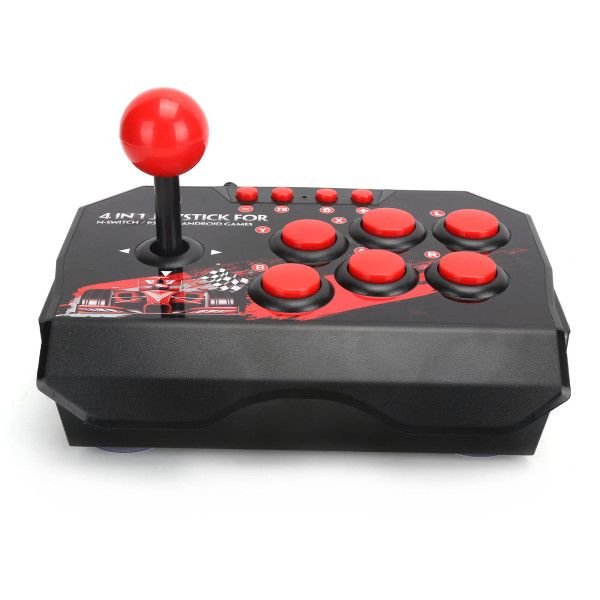 Arcade Fight Stick Wired Arcade Joystick Arcade Spil Tilbehør til Switch/PC/PS3-W