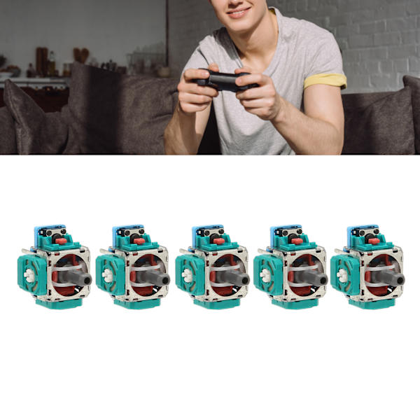 5 kpl Vaihto 3D Ohjaussauva Ammattimainen Pelikonsolin Analogi-tikku Moduuli PS5 Pelikonsolille