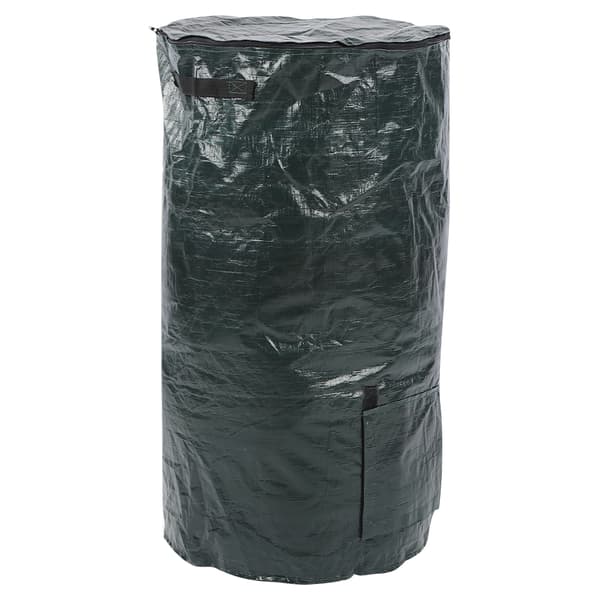Multifunktionell trädgårdsbladpåse 45x80cm Organisk kompostplantering köksavfallspåse