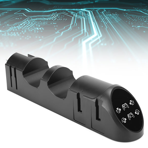 PG‑9187 6‑i‑1 Laderdock Stativ DC5V 2.0A USB2.0 Grensesnitt med Indikatorlys