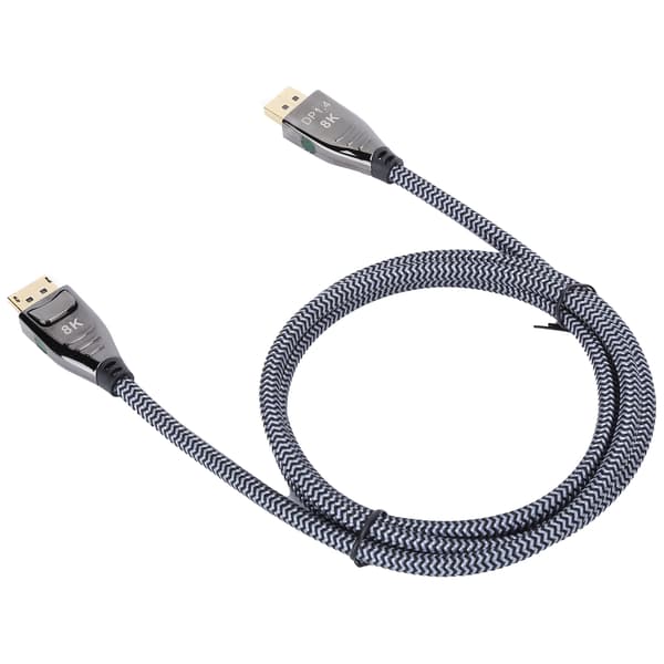 DP1.4 8K 60Hz Teräväpiirtoadapterikaapeli valolla PC-tietokoneelle 1,5M DP-8K