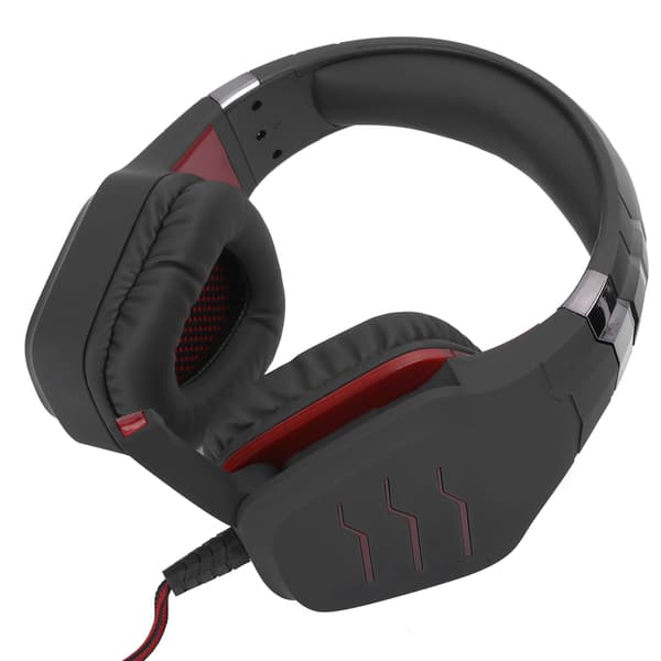 GT85 LED Gaming Headset 3.5mm Kablet Headset med Mikrofon til Computer Mobiltelefon USB