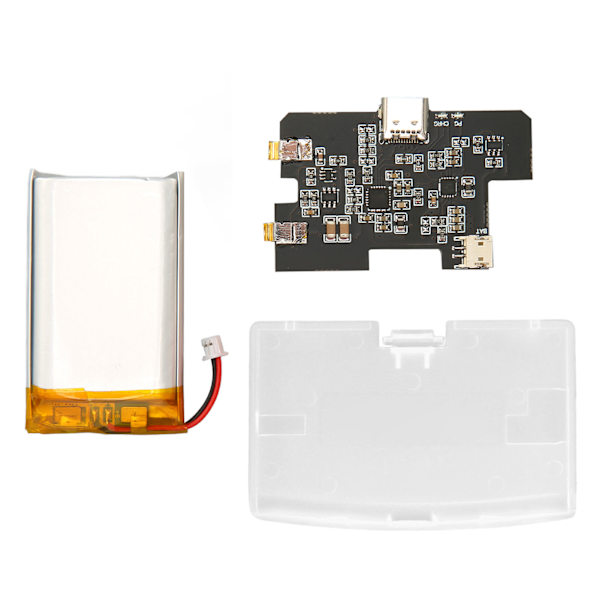 Genopladelig LiPo Batteriudskiftning Universal 1500mAh USB C Lithium Batteri Modul til Game Boy Advance