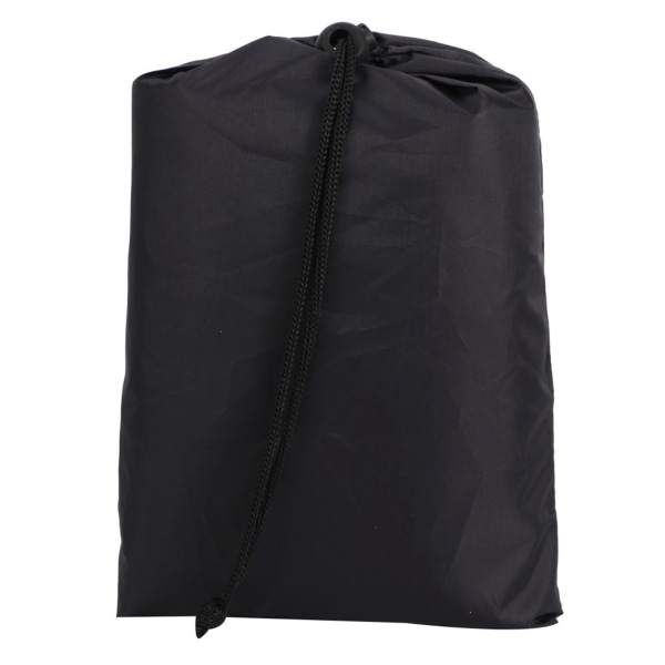 Svart Bärbar Vikbar Sängöverdrag Möbel Dammskyddande Skyddande Överdrag för Inomhus Utomhus Användning 85x33x107cm