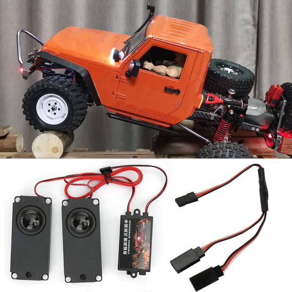 Motorlydssimulator til 94123 1/10 skala RC bilmodel