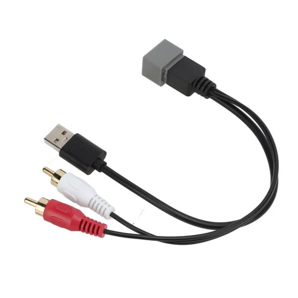 8-pin USB til RCA hann Video Audio Kabel Adapter for Nissan Cube 2011 2012