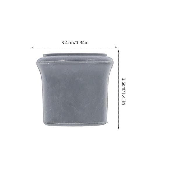 Shower Chair Replacement Rubber Feet with 4pcs Non-Slip Rubber Tips