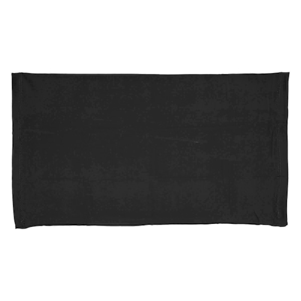 Utomhus isilkscarf, mjuk, andningsbar, tvättbar, anti-UV cykelmask och halsduk (svart)
