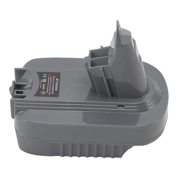 18V til 21.6V Støvsuger Batteri Konverter med Over Temperatur Beskyttelse til MT18DSV6 - ABS Adapter