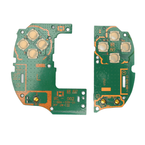 2 stk utskifting av knappkretskort trådløs WiFi-versjon innebygd venstre høyre knapp PCB-kretskort for PSV1000