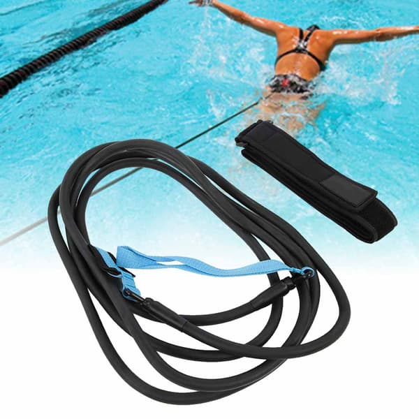 KEEP DIVING 4m Simmotståndsband Simtränare Träningskoppel Rep Poolutrustning