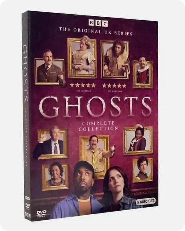 【02】Ghosts: Den komplette serie sæson 1-5 (DVD 5-disc boks sæt) engelsk version