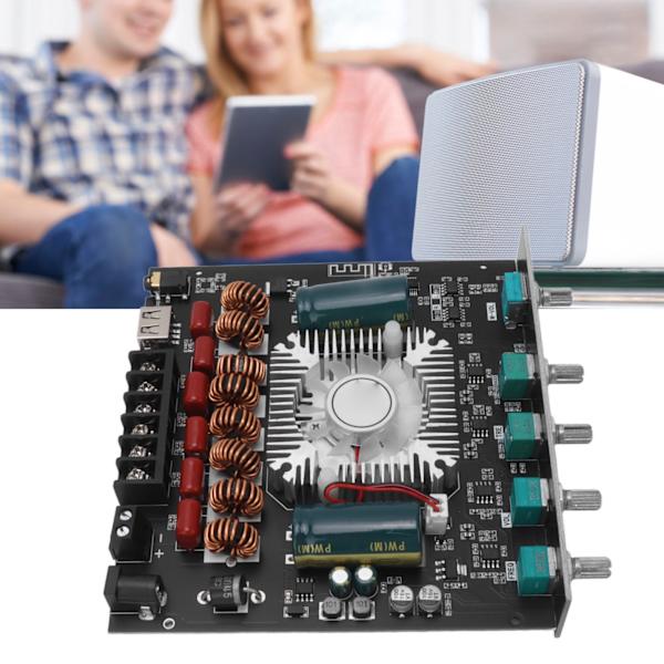 Ljudförstärkare 2.1 Kanaler Bluetooth Förstärkarkortmodul AMP-kort för Laptop PC