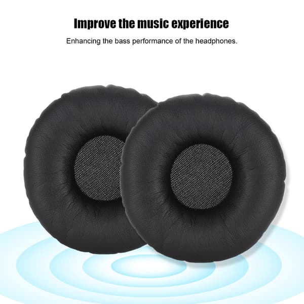 Sol Republic Tracks HD V10 Memory Foam Erstatningsøreputer Svart