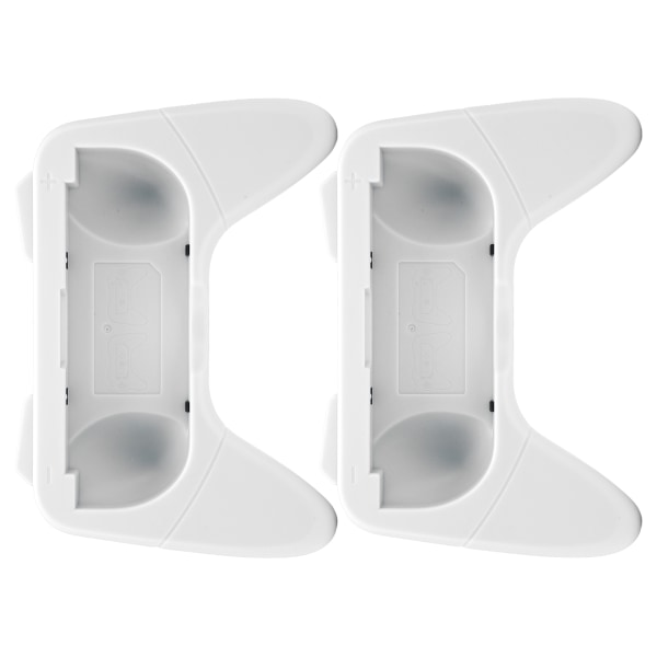 Håndgrepsslitasjebestandig komforthåndtaksett med 2 beskyttelsesputer for bryter OLED-kontroller White