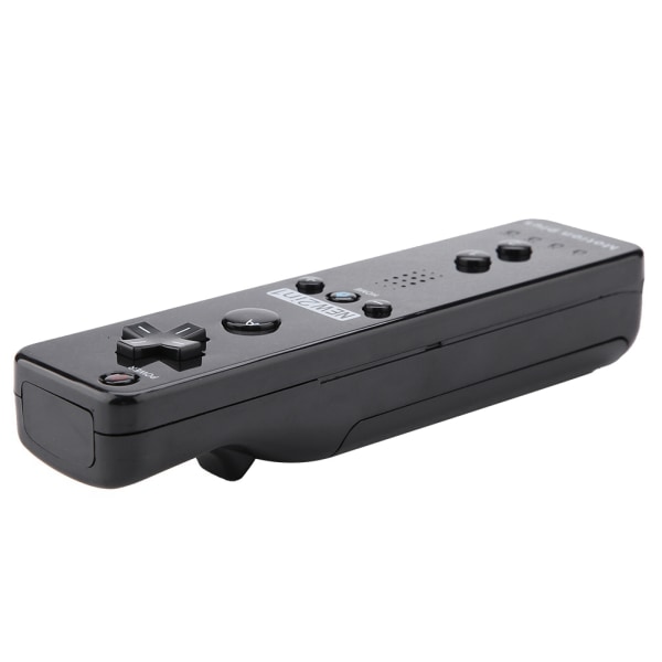 Somatosensorisk Spelhandtagskontroll Gamepad Inbyggd Accelerator för Nintendo Wii WiiU (Svart)