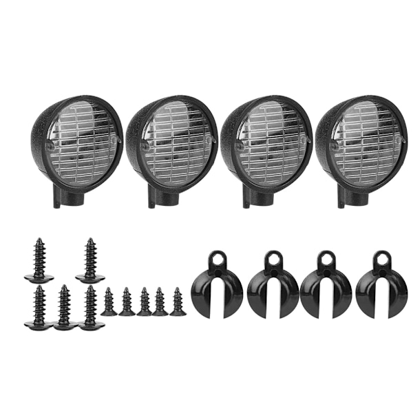 RC LED-valokannen HSP REDCAT AXAIL scx10 mittakaavan RC-mallin raahausautolle LED-valosarja (pyöreä)