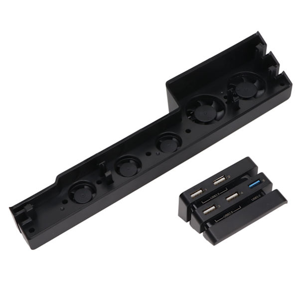 Spilkølefan til spil 5 blæsere Automatisk Ekstern Spilkonsol USB Køler med HUB til PS4 Pro