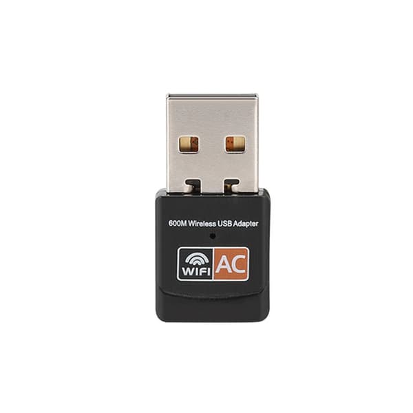 Dual Band 802.11AC 600Mbps USB WiFi -sovitin PCB-antennilla