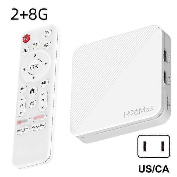 2026 Androids 14.0 TV Box 4K Ultra HD Streaming Box Quad-Core ARM Cortex A53 CPU Smart TV Box 2g8g US plug