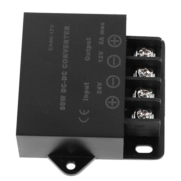 24 V - 12 V 5 A DC-muunnin auton tehoadapteri ajoneuvoon