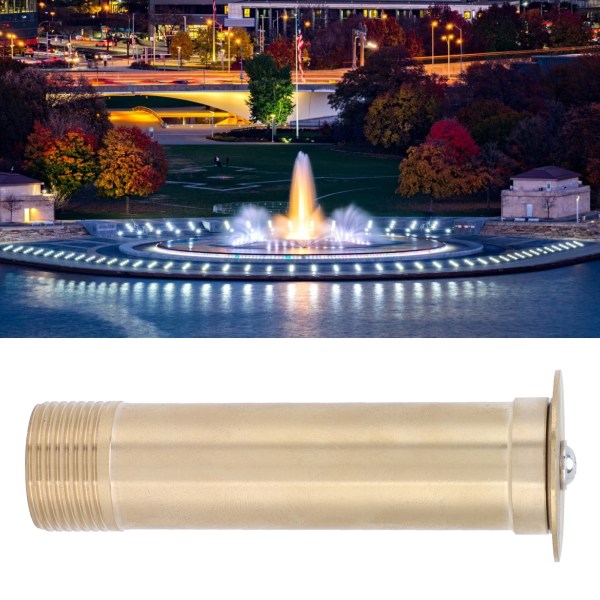 Fontänmunstycke i mässing, G1/2 Hontråd G3/4 Hantråd, Svampsprayhuvud, Dammsprinkler