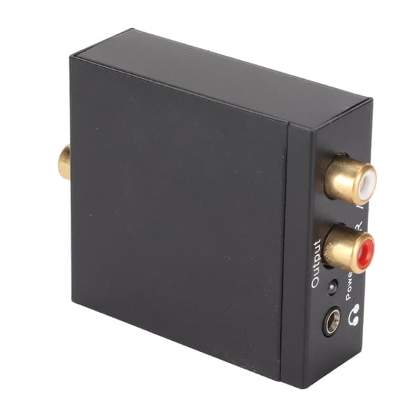 Digital til Analog Konverter Aluminiumlegering DAC med USB-strømkabel