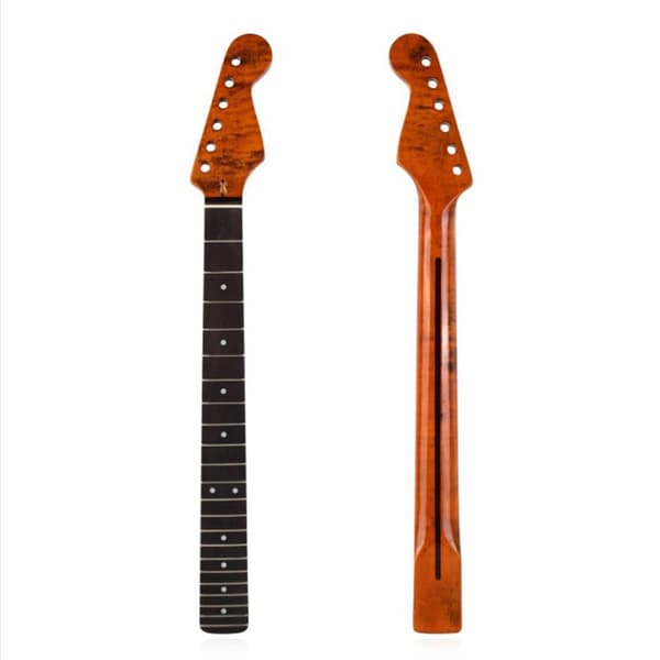 【bt02】Elgitarrhalsbyte för gitarrhals DIY-delar Byte 22 Rosewood greppbräda bindning för TL ST Tele bakre mittlinje