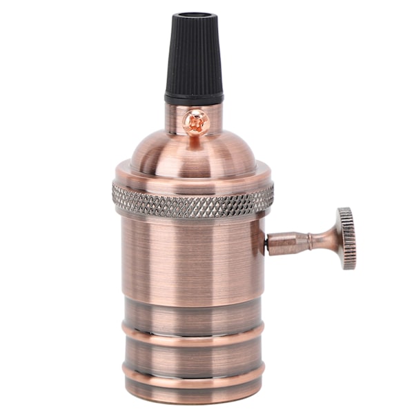 Retro E27 Lampeholder med Afbryder Pendel Lysbase