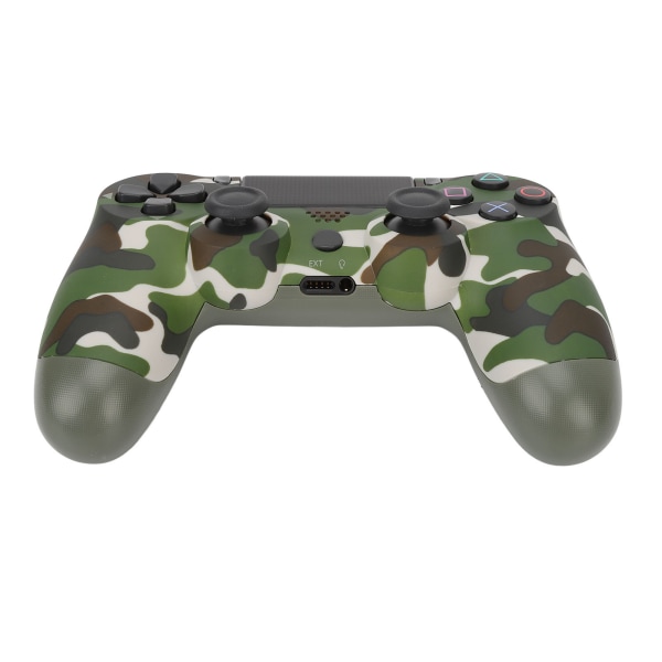 Peliohjain Dual Vibration Sensitive Langaton Ohjain Pelikonsoli PS4 Slim Pro PS5:lle Camouflage Green