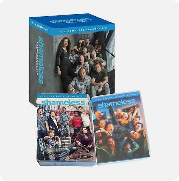【02】Shameless The Complete Series Sæson 1-11 (DVD, 34-disc boksæt) engelske undertekster