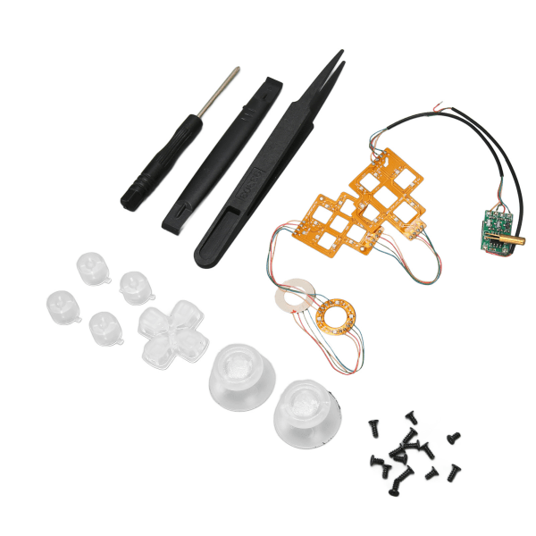 Pelikonsolin Ohjainta Valopaketti Innovatiivinen Tyylikäs Koristeellinen Ohjain DIY Taustavalo PS4 Ohjaimelle
