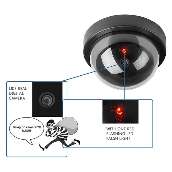 Valedome-turvakamera LED-valolla sisä- ja ulkokäyttöön
