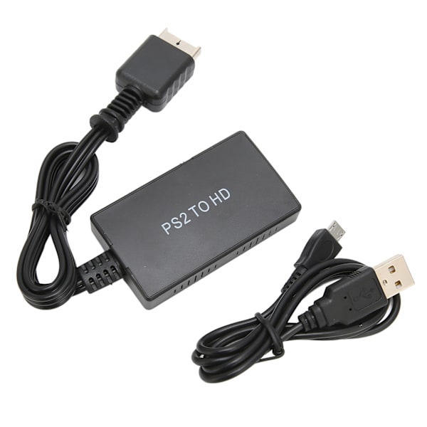 For PS2 til HD Multimedia Interface Adapter Støtter 720P 1080P Bytte Høy Nøyaktighet Full HD Videokonverter for PS2