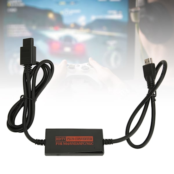 Retrospelkonsol Videoomvandlare 720P 1080P HD Plug and Play HD Multimedia Interface Videoomvandlarkabel