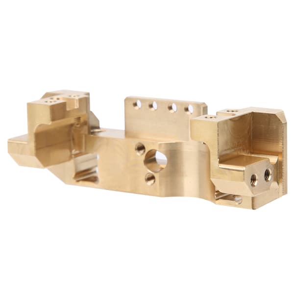 Messing Front Servo Stand Mount til TRX4 1/10 RC Crawler Spil Hjul Tilbehør