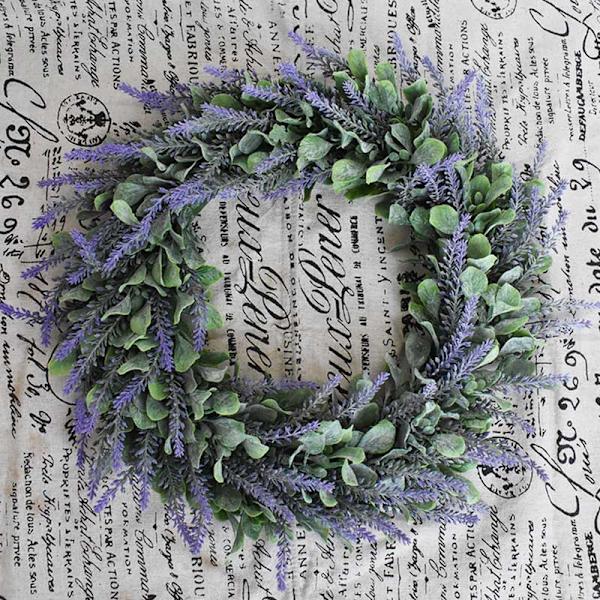 Kunstig Blomsterkrans - Falsk Blomsterguirlande til Bryllupper & Hjemmedekoration