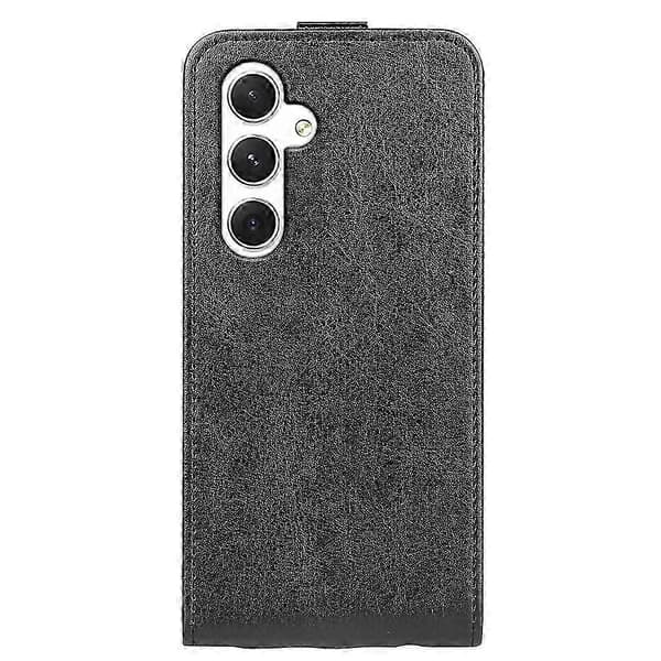 R64 Texture Vertical Flip -nahkakotelo Black