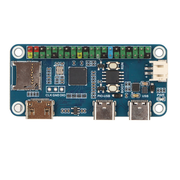 RP2040 Dual Core Processor Udviklingskort til Raspberry Pi Zero med DVI PIO USB Lagerkort Holder