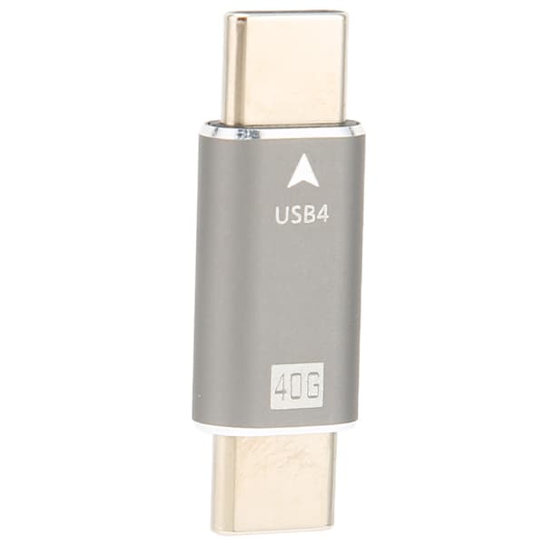 USB C Han til Han Adapter 40Gbps Hurtig Dataoverførsel Høj Kompatibilitet Computertilbehør