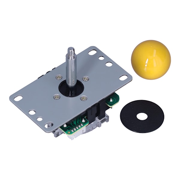 Arcade Joystick Klassisk 5-stifts 8-vägs Arcade Joystick Ersättningsdelar för Xbox 360 för PS2 för PS3 Gul