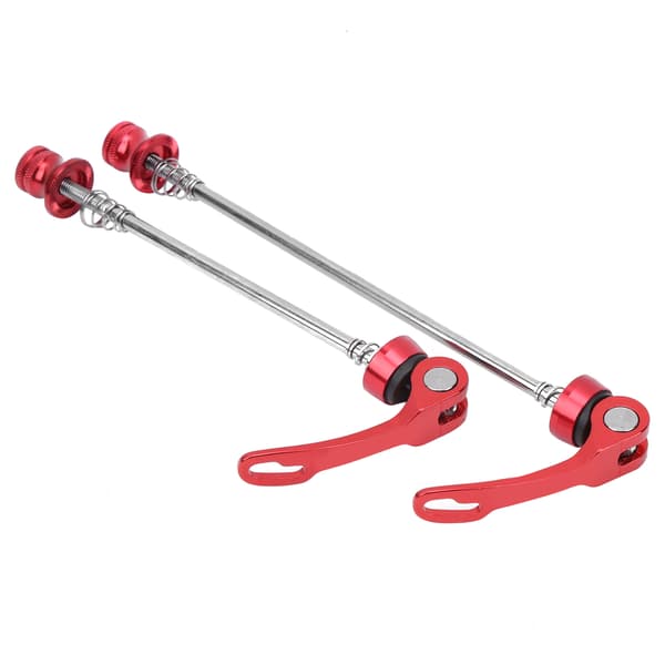 2 stk. Quick Release Spyd til Mountain- og Racercykler Rød