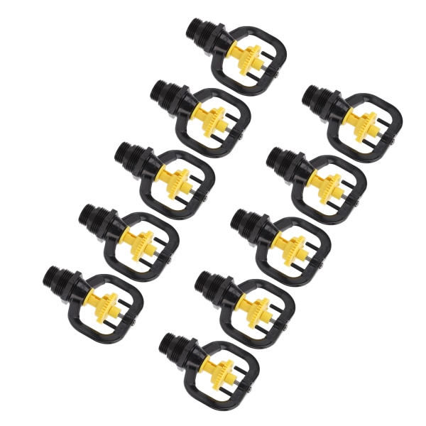 10 stk. Refraksjonsmikrodyse Butterfly Roterende Sprinkler Hagevanning Roterende Dusjdyse G1/2 G3/4 Hanngjenger