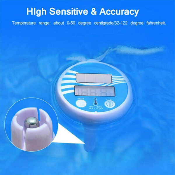 1 st solcellspooltermometer vit 1