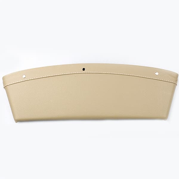 Oppbevaringsboks for bilsete, sideveske, beige